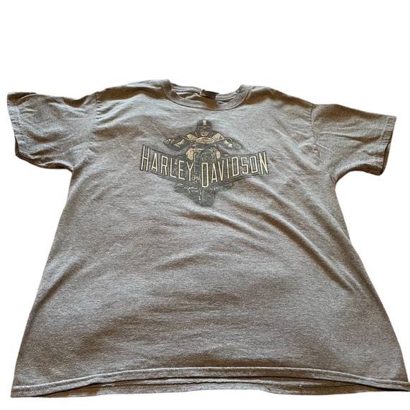 Harley Davidson Men’s  T-Shirt Sleeve Pullover-Gatineau, Quebec - Size Large - Picture 7 of 13